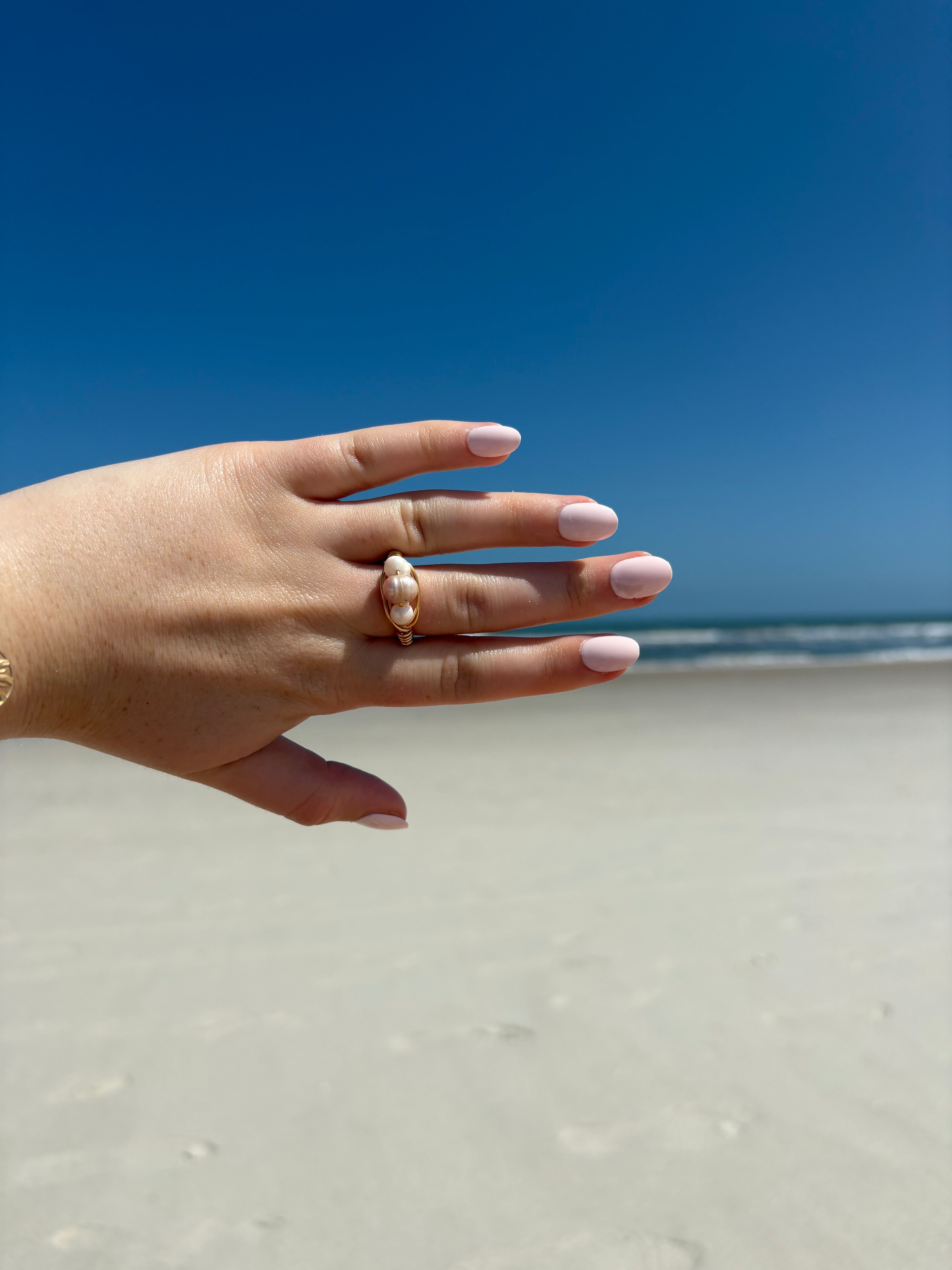 Tide Pearl Ring